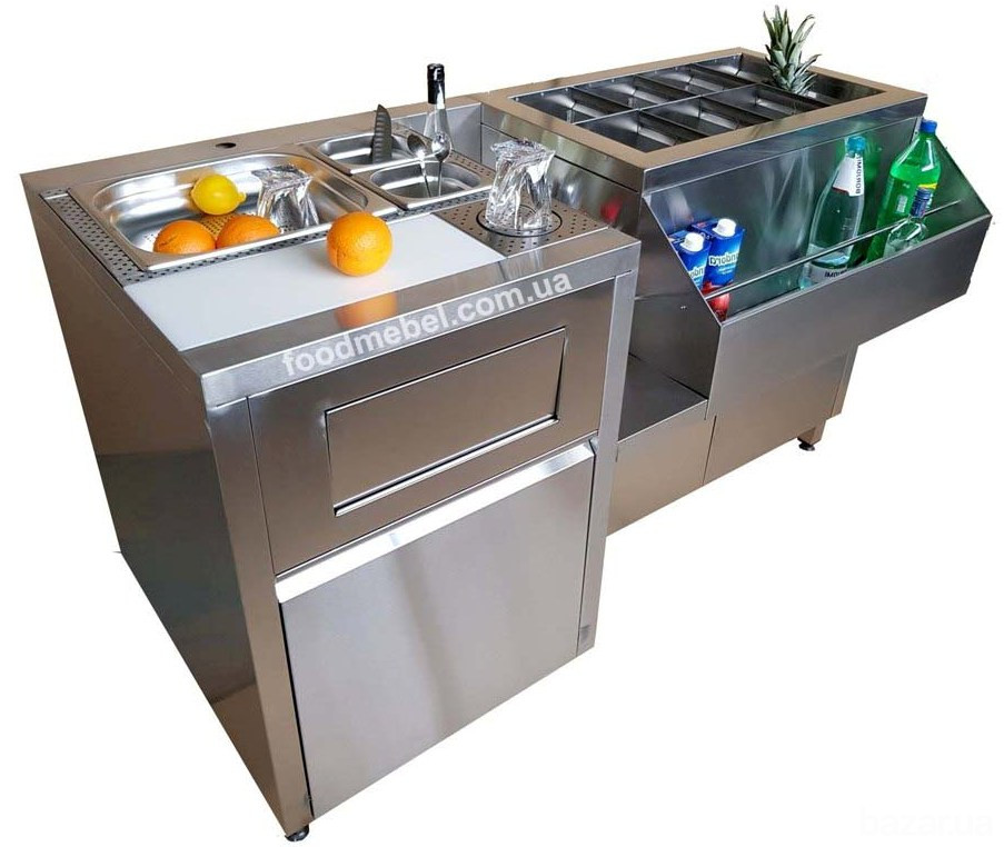 Барная станция профессиональная с мойкой Київ - зображення 1