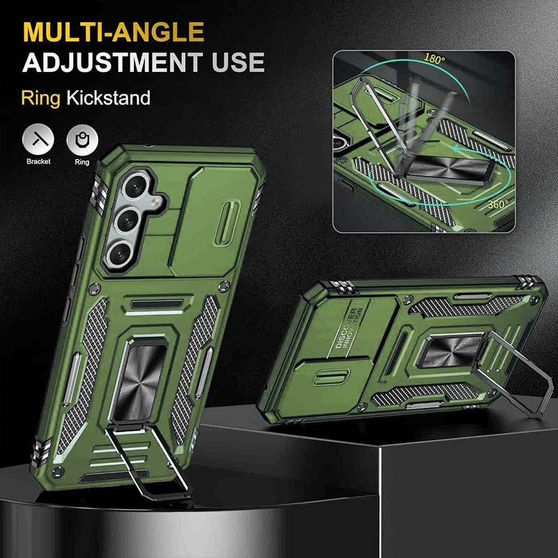 Ударопрочный чехол Camshield Army Ring для Samsung Galaxy A57 5G Херсон - зображення 3