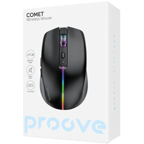 Мишка Proove Comet Black (WMCM00022001) (Код товару:41318) Харьков - изображение 2