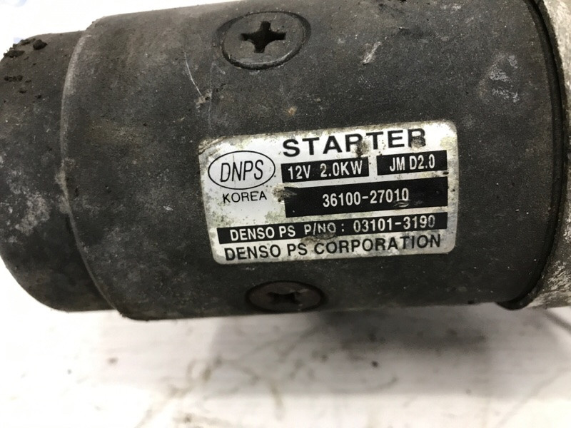 Стартер Hyundai Tucson 2004-2009 3610027010 (Арт. 52388) Київ - зображення 6