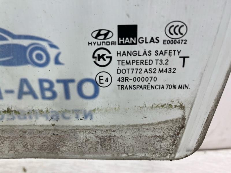 Стекло двери переднее левое Hyundai Getz 2002-2011 824101C010 (Арт. 81082) Киев - изображение 3