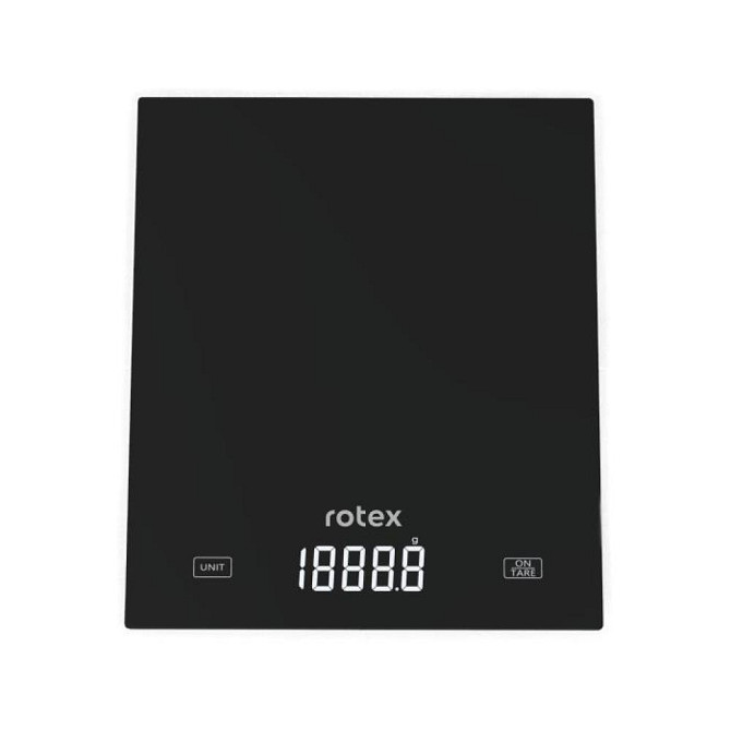 Весы кухонные Rotex RSK15-B 5 кг черные Киев - изображение 1