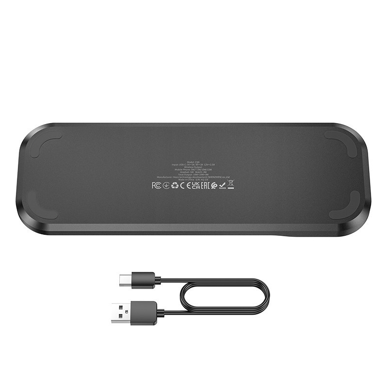 БЗУ Hoco CQ6 Power 3-in-1 wireless fast charger (for Samsung Watch) Херсон - зображення 4