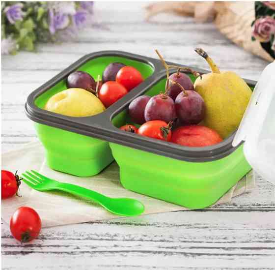 Ланч бокс харчовий Frico FRU-384-Green 24х17.5х7 см зелений Київ