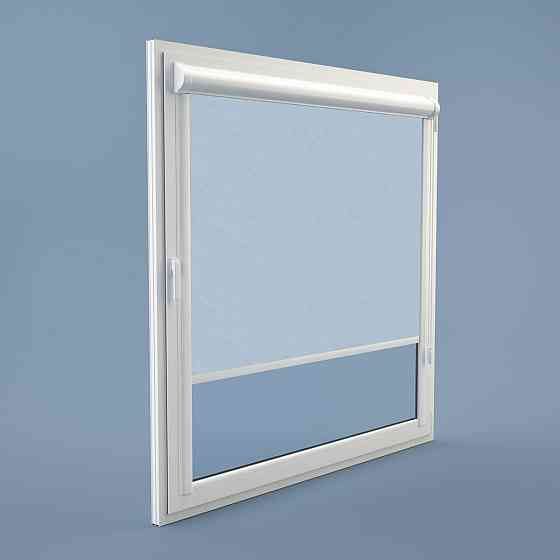 Рулонна штора Rolets Вода 2-1840-1200 120x170 см закритого типу Небесно-блакитна Киев