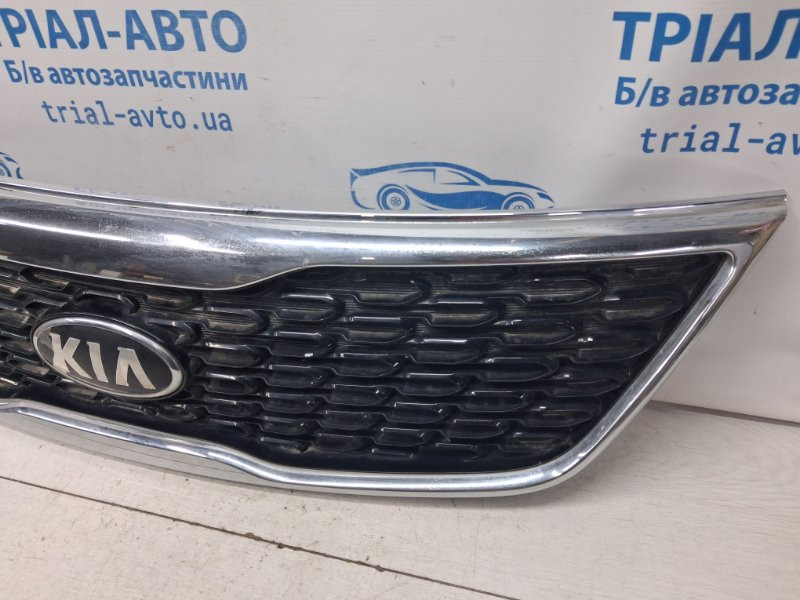 Решетка радиатора Рестайлинг Kia Sorento XM 2.4 БЕНЗИН G4KJ 2009 (б/у) Київ - зображення 3