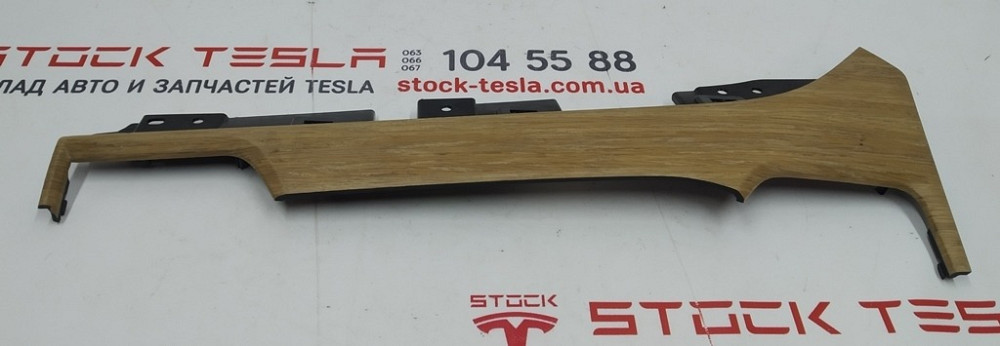1Декоративная накладка центральной панели пассажирская OAK NATURAL Tesla model X 1042771-13-E Киев - изображение 2
