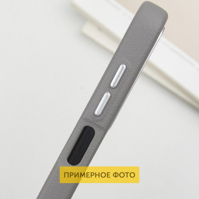 Кожаный чехол Leather Case Metal Buttons для Samsung Galaxy S25 Ultra Херсон - зображення 5