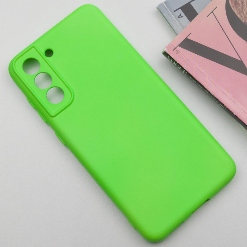 Уценка Чехол Silicone Cover Lakshmi Full Camera (A) для Samsung Galaxy S21 FE Херсон - зображення 3