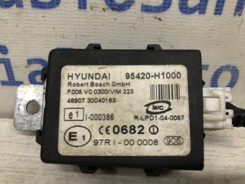 Блок управления иммобилайзера Hyundai Tucson 2004-2009 95420H1000 (Арт. 38664) Киев - изображение 3