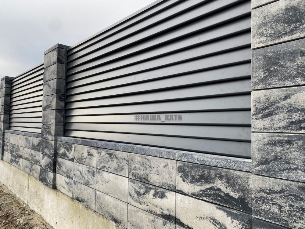 Паркан Жалюзі Львів.Виготовлення огорожі Жалюзі, професійний монтаж. Львов - изображение 8