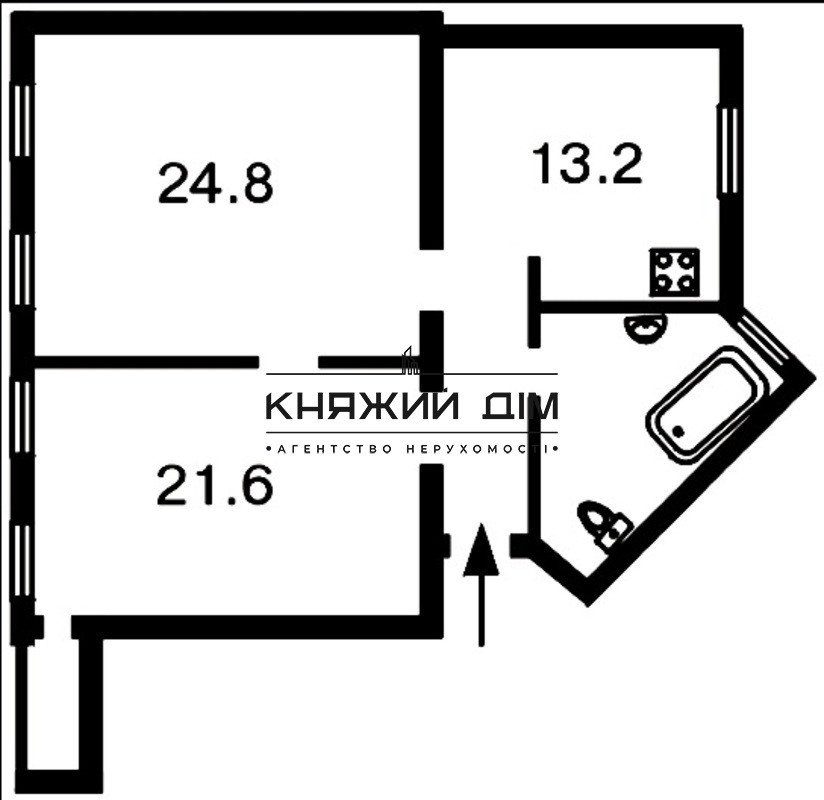 БЕЗ КОМІСІЇ! Оренда 2к.кв. на Липках. Код об'єкта 11112220. Киев - изображение 12