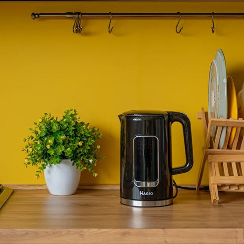 Электрочайник Magio MG-511 1.7 л черный Київ - зображення 3