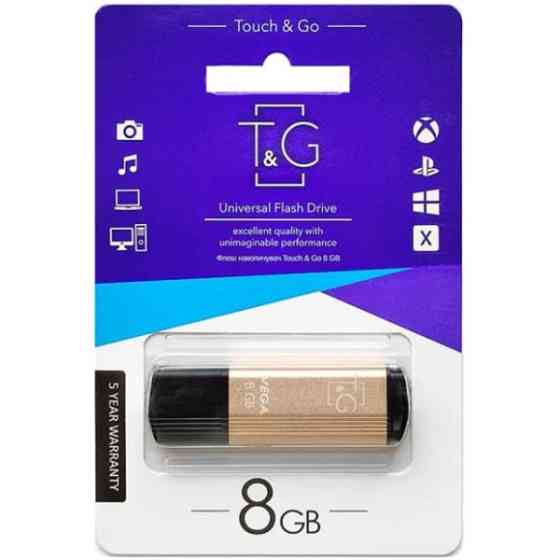 Флеш пам'ять T&G 121 8GB Vega Series Gold (TG121-8GBGD) Харків