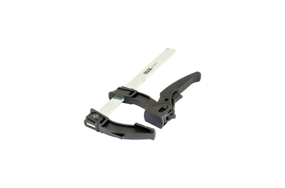 Струбцина столярная MASTERTOOL F-Type быстрозажимная 200х90 мм 600 Н 07-0013 Харьков - изображение 2