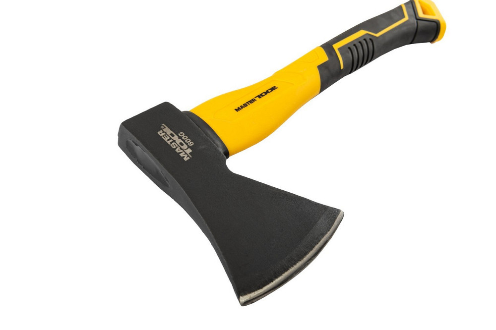 Топор MASTERTOOL 600 г HRC 50 рукоятка фиберглассовая 370 мм 05-0901 Харьков - изображение 3