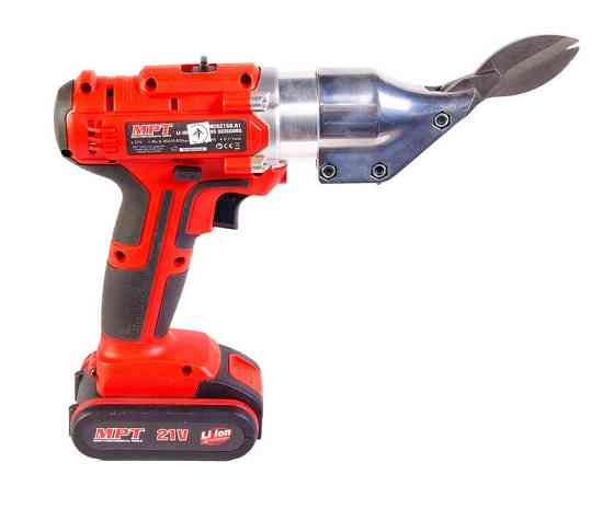 Ножницы аккумуляторные по металлу MPT 21 В Li-ion 1.5 Ач 2 скорости 0.1-1 мм сумка MCS2150.A1 Харків