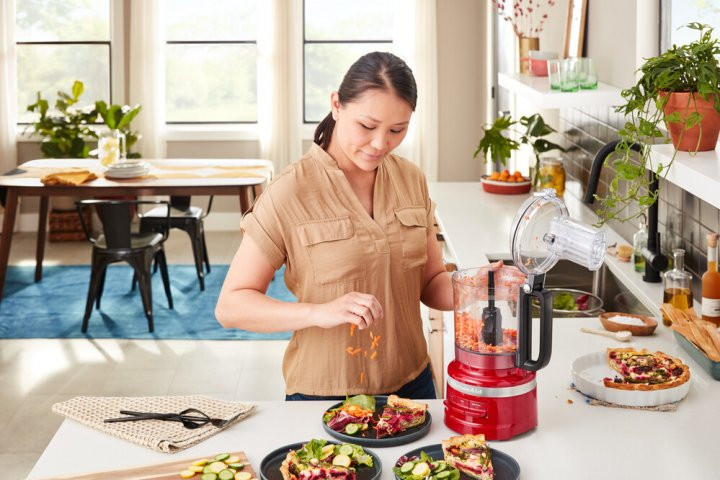 Кухонный комбайн KitchenAid 5KFP0921EER 250 Вт красный Київ - зображення 6