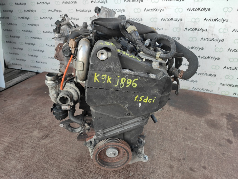 Двигатель Nissan Qashqai 1.5 dci 2007-2013 (K9K J896) Ковель - зображення 5
