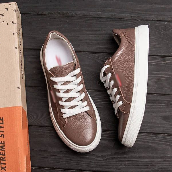 Женские кожаные кроссовки Київ - зображення 6