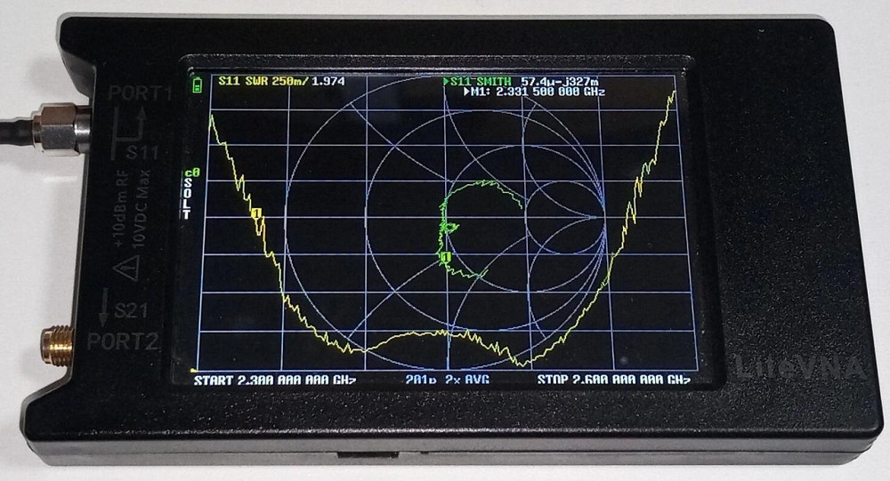 Антенна Yagi 2320-2590/4520-4760 МГц 10.5 дБ 10 Вт направленная, SMA-female Дніпро - зображення 10