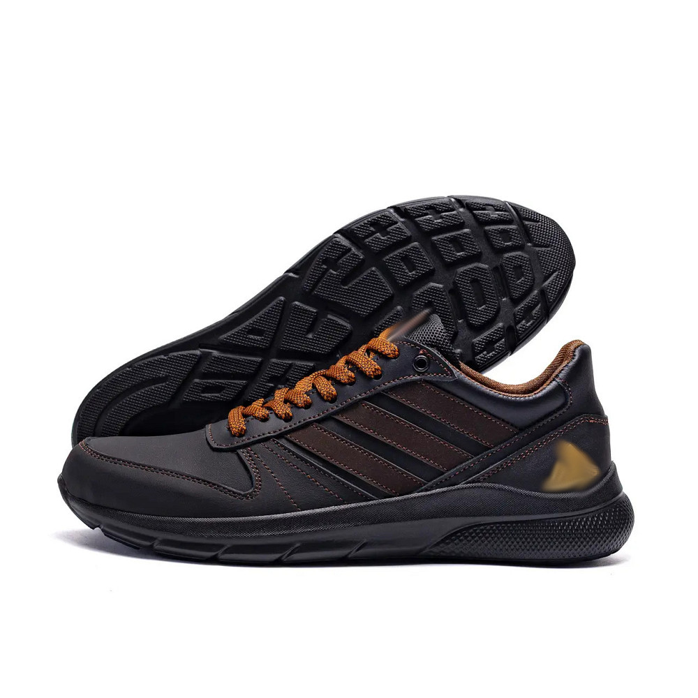 Мужские кожаные кроссовки A - Brown Киев - изображение 5