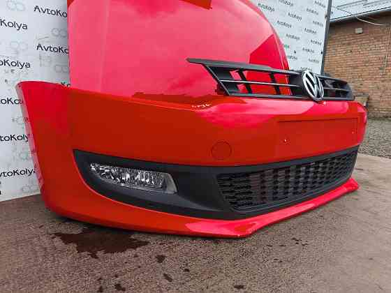 Ноускат бампер передний + капот VW Polo 2009-2016 (6R0807221R) Ковель