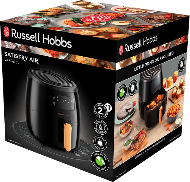 Мультипечь Russell Hobbs SatisFry Air Large 26510-56 1650 Вт черная Київ - зображення 2