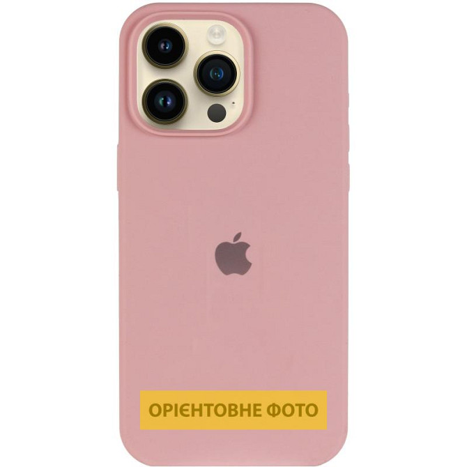 Чехол Silicone Case (AA) Logo with MagSafe для Apple iPhone 16 (6.1") Херсон - зображення 2