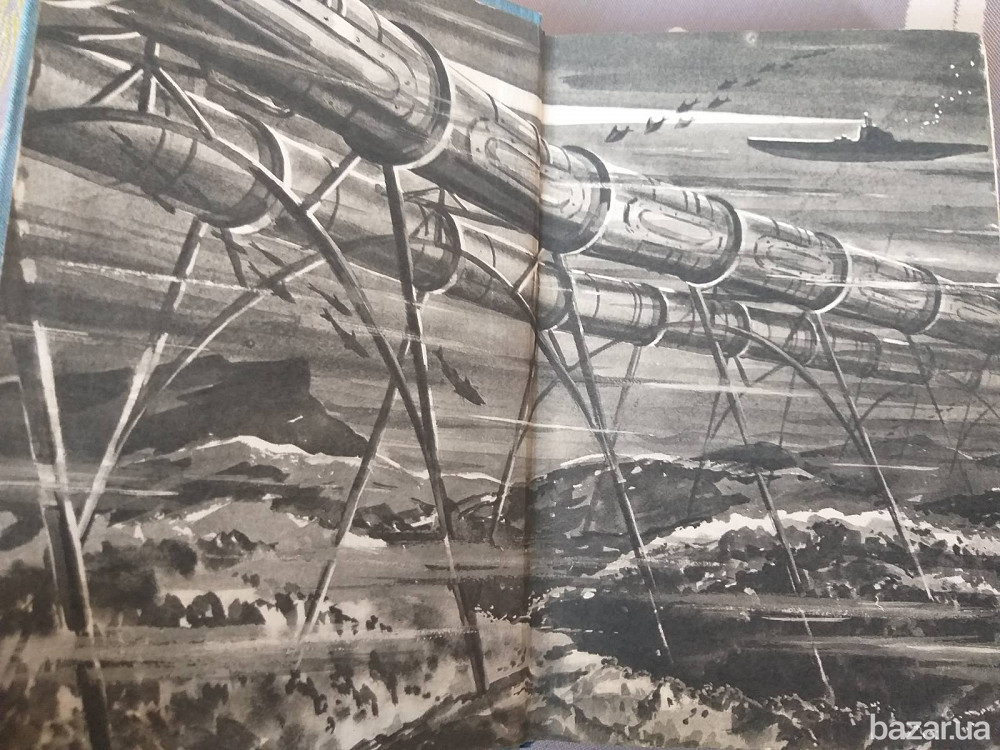 Александр Казанцев Арктический мост 1959 БПНФ рамка библиотека приключений Запоріжжя - зображення 3