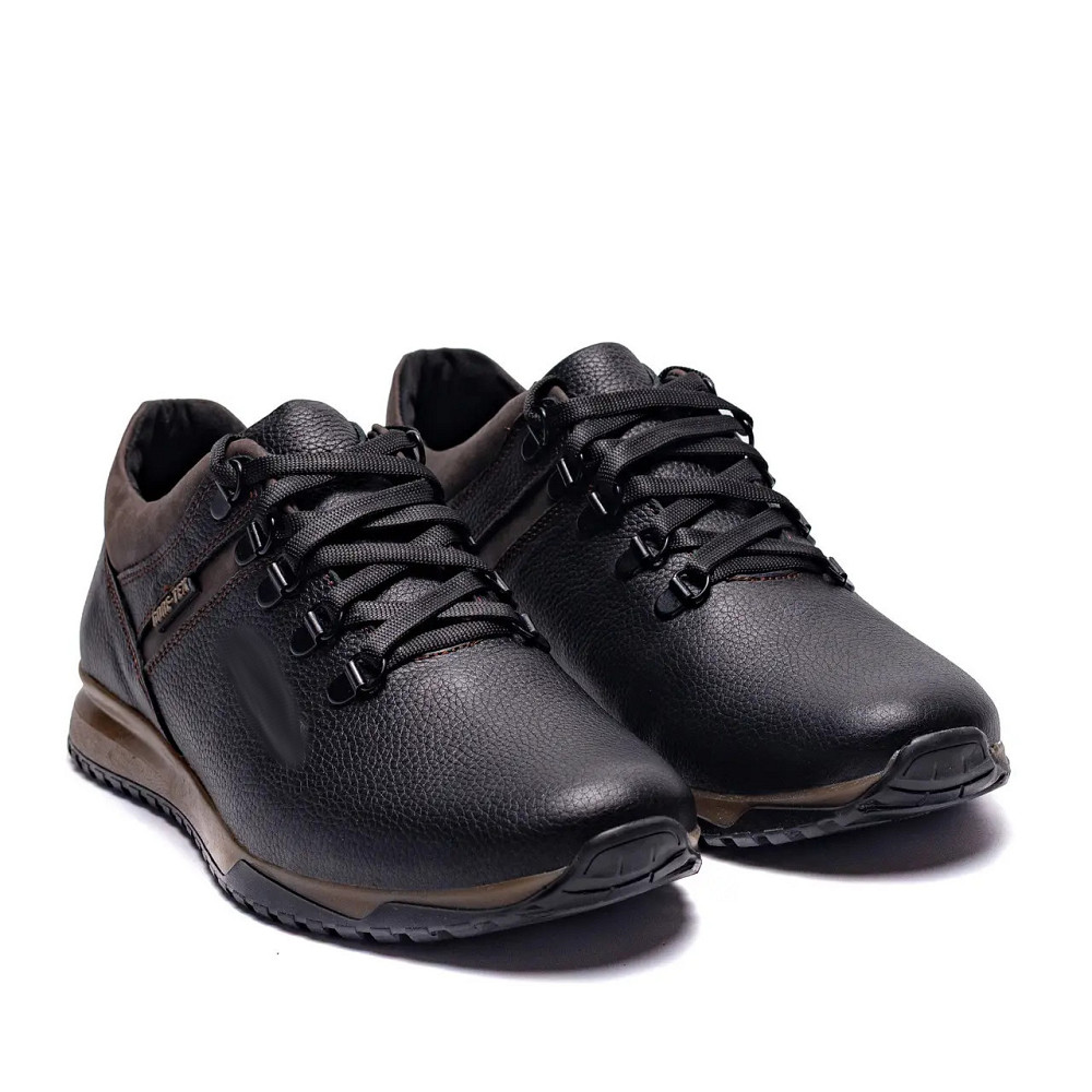 Мужские кожаные кроссовки Е-series Brown Киев - изображение 6