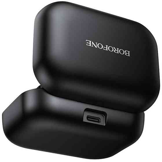 Петличный беспроводной микрофон Borofone BFK17 Lemai dual-mic Type-C Херсон