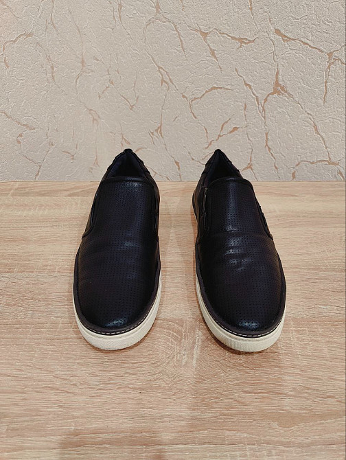 Оригінальні шкіряні чоловічі туфлі сліпони Dr. Scholl's 46р./28 см Раздельная - изображение 2