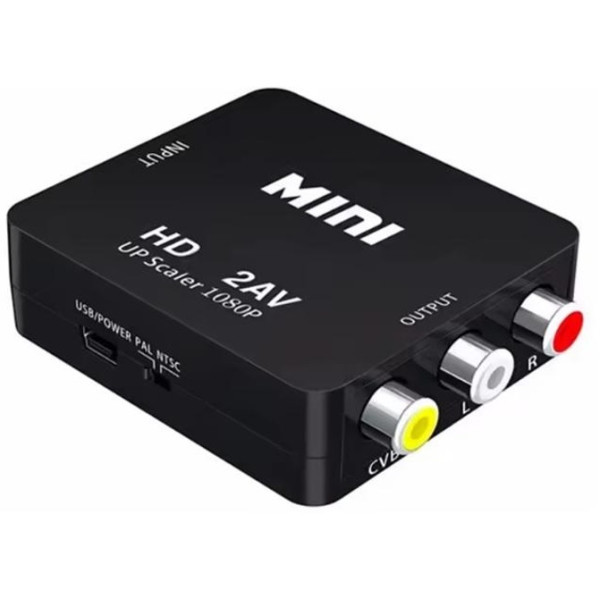 Адаптер HDMI to RCA Black (Код товару:41859) Харків - зображення 3