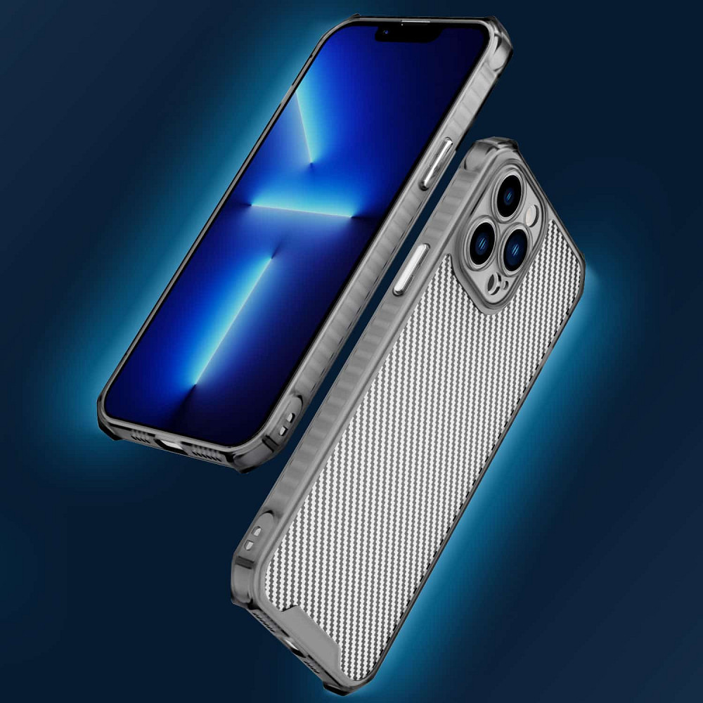 Чехол TPU Ease Carbon color series для Apple iPhone 12 Pro Max (6.7") Херсон - изображение 6