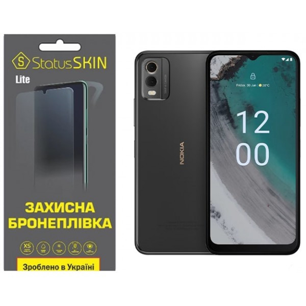 Поліуретанова плівка StatusSKIN Lite на екран Nokia C32 Глянцева (Код товару:29353) Харків - зображення 1