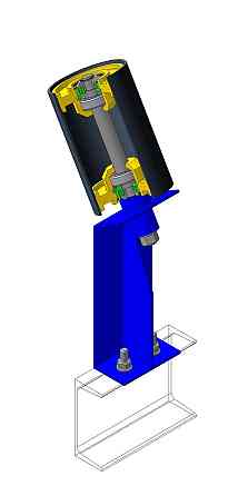 Ролик центрирующий , ролик конвейерный Киев