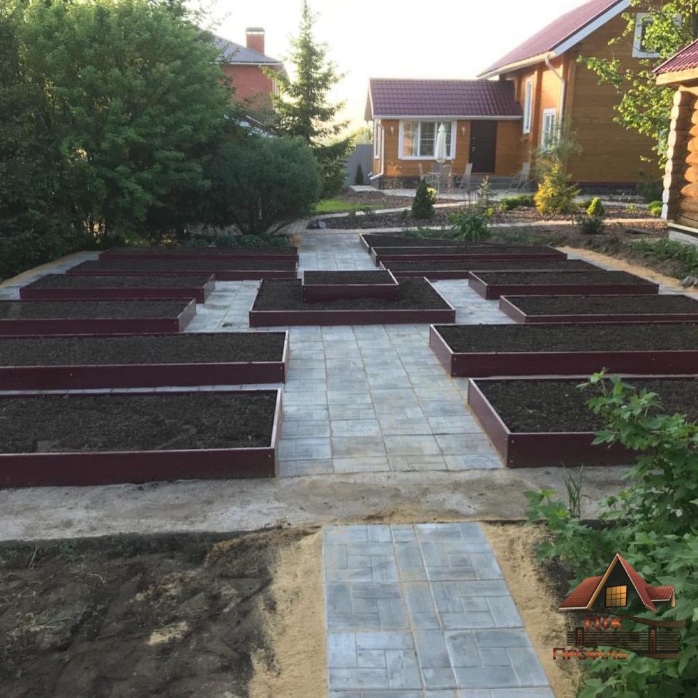 Висока насипна клумба, грядка, збірна грядка Київ - зображення 6