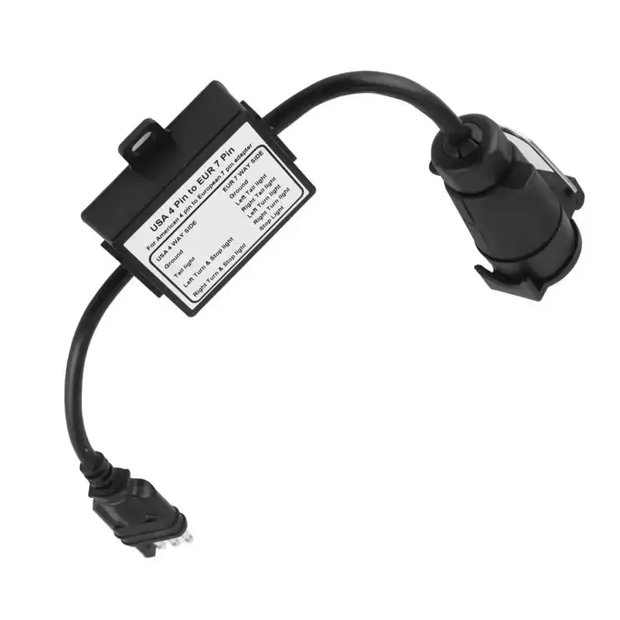 Перехідник - конвертер для фаркопа з USA 4pin на Euro 7pin Харьков - изображение 5