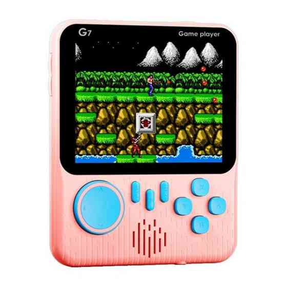 Портативна ігрова консоль G7 Pink (Код товару:39503) Харків