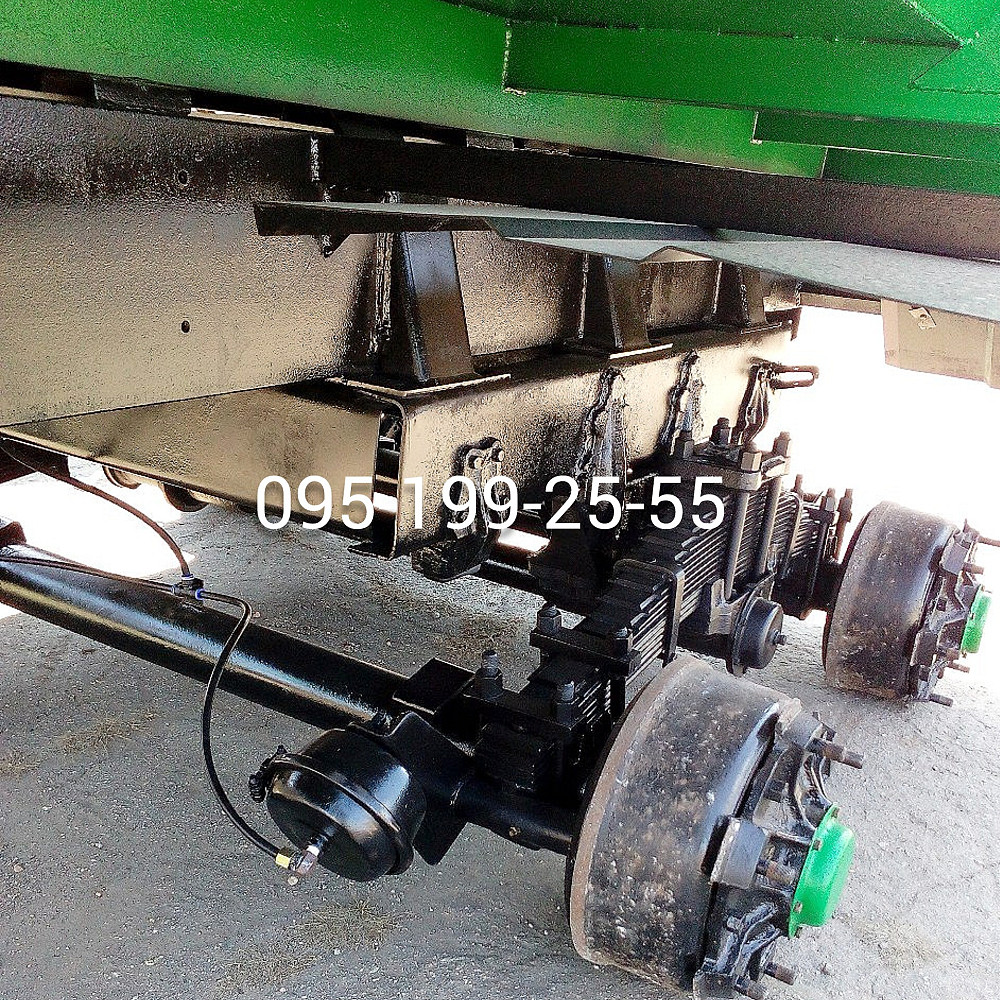 Вісь (балка) 1ПТС-9; вісь (балансиру); ресора 1ПТС-9 Дніпро - зображення 2