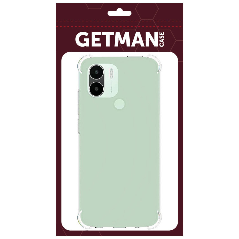 TPU чехол GETMAN Ease logo усиленные углы Full Camera для Xiaomi Redmi A1+ / Poco C50 / A2+ Херсон - зображення 6