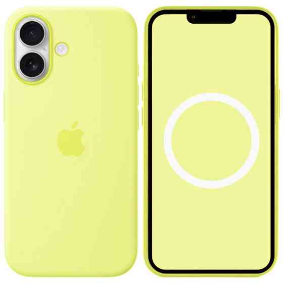 Чехол Silicone case (AAA) with Magsafe and Animation для Apple iPhone 17 (6.3") Херсон
