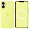 Чехол Silicone case (AAA) with Magsafe and Animation для Apple iPhone 17 (6.3") Херсон