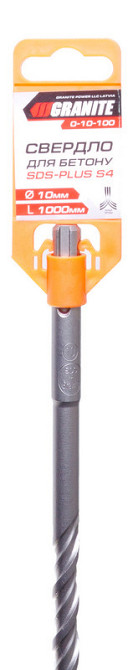 Сверло для бетона GRANITE SDS-PLUS S4 10х1000 мм 0-10-100 Харків - зображення 2