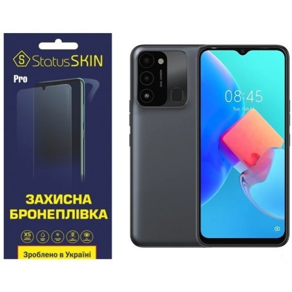 Поліуретанова плівка StatusSKIN Pro для Tecno Spark 8p/8C Глянцева (Код товару:23680) Харків - зображення 1
