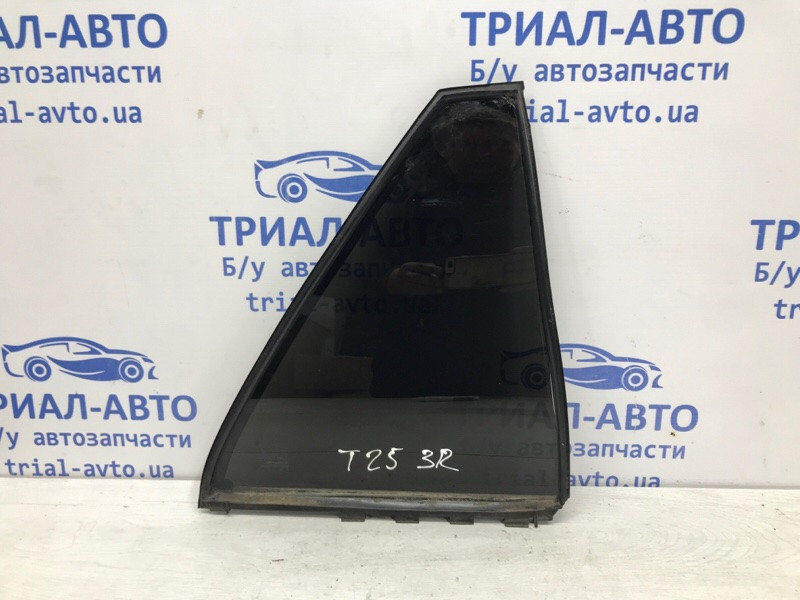 Стекло двери задней правой (форточка) Toyota Avensis T25 1.8 БЕНЗИН 1ZZFE 2002 (б/у) Киев - изображение 1