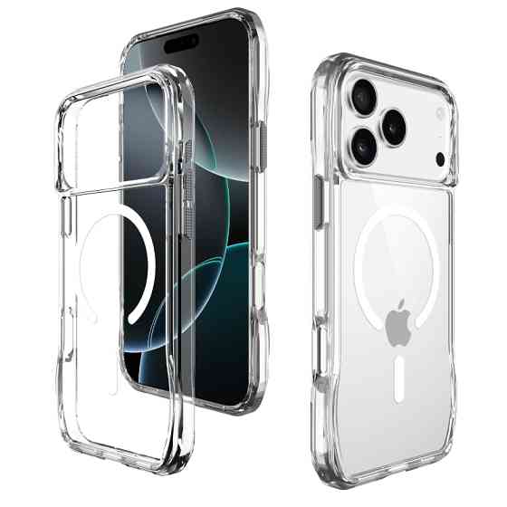Чехол TPU Space Octagon with Magnetic Fit для Apple iPhone 17 Pro / 18 Pro (6.3") Херсон