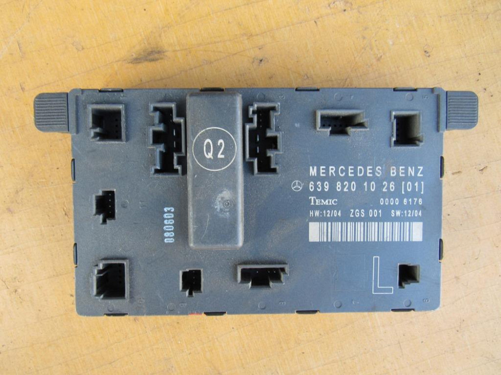 Блок управления двери Mercedes Vito W639 2003-2014 (6398201026) Ковель - изображение 2