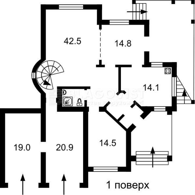 продажа 6-к дом Киев, Святошинский, 330000 $ Київ - зображення 2